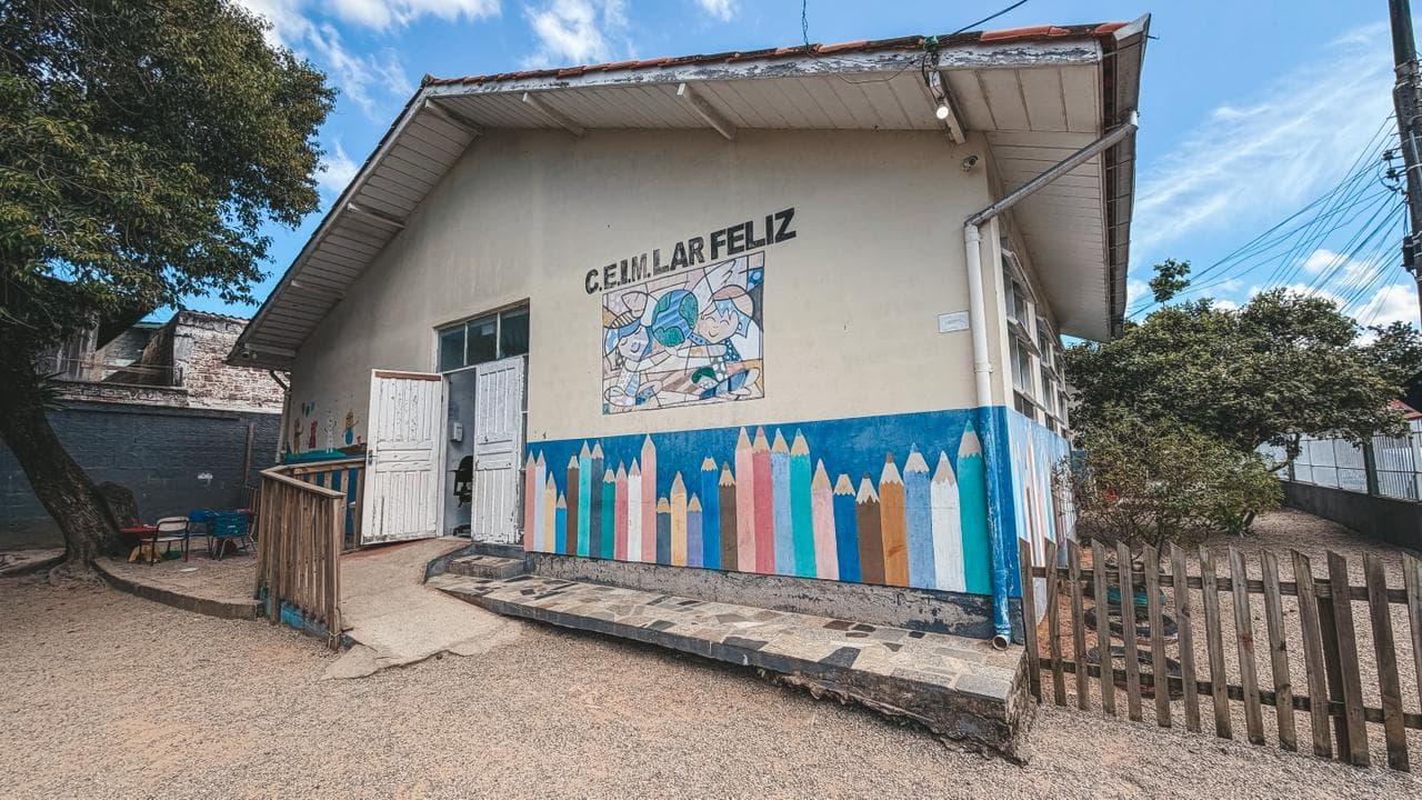 Reforma e ampliação do CEIM Lar Feliz marcam avanços na educação de Biguaçu