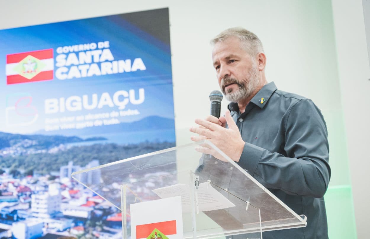 ‘O apoio do Governo do Estado resultará em mais crescimento para Biguaçu’, destaca prefeito Salmir