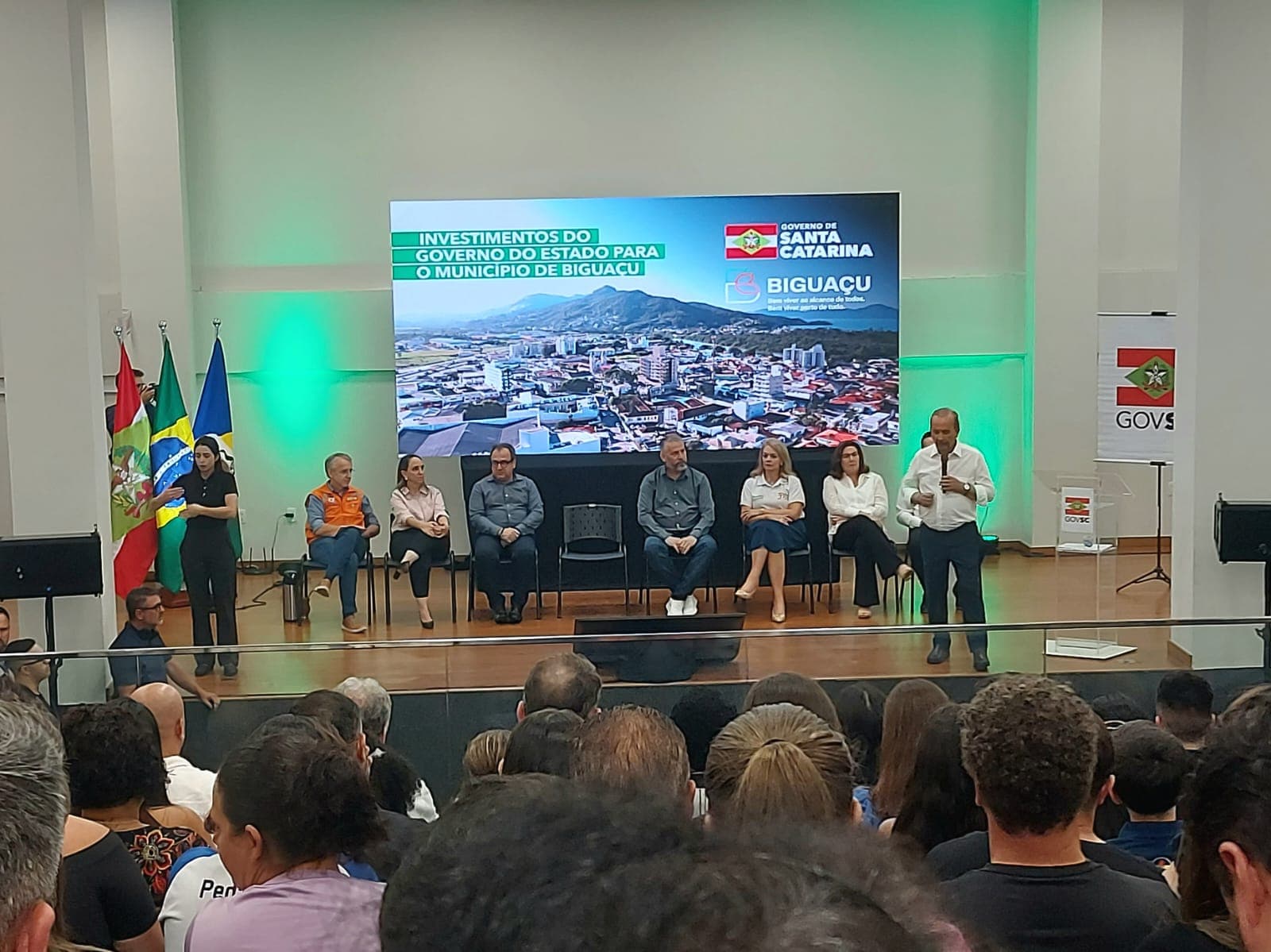 Salmir pede e Jorginho autoriza R$ 10 milhões para desassorear o Rio Biguaçu