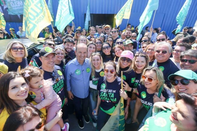 Jorginho Mello e Adriano Silva Puxam Grande Mobilização na Grande Florianópolis