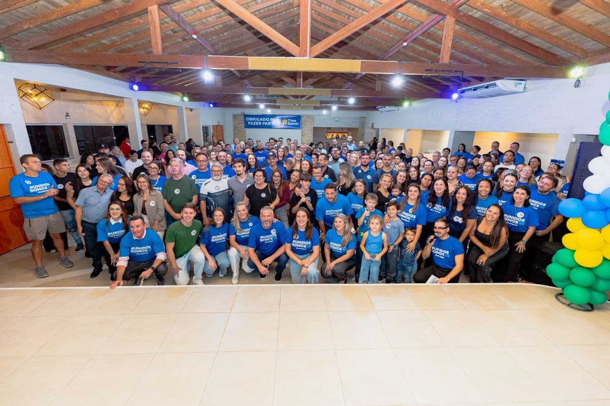 Ex-prefeito Salmir da Silva mobiliza pré-campanha à Alesc com mais de 200 novas filiações em Biguaçu