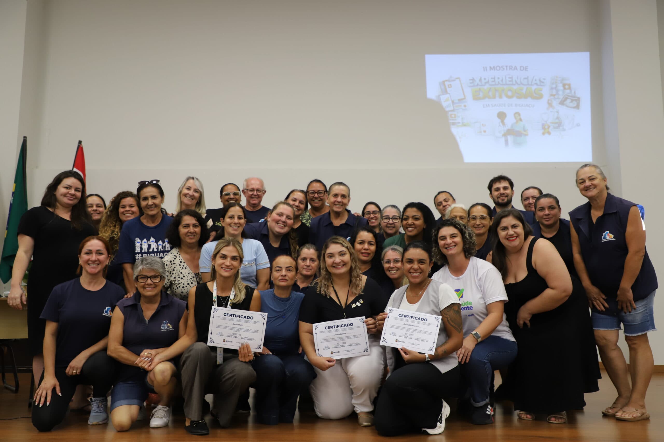 II Mostra de Experiências Exitosas em Saúde de Biguaçu evidencia práticas que fortalecem o SUS - Prefeitura de Biguaçu