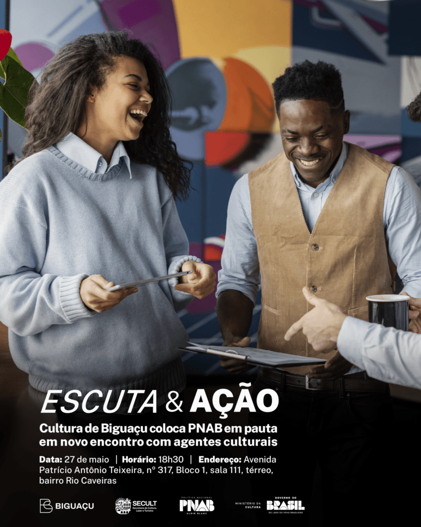 Cultura de Biguaçu coloca PNAB em pauta em novo encontro com agentes culturais