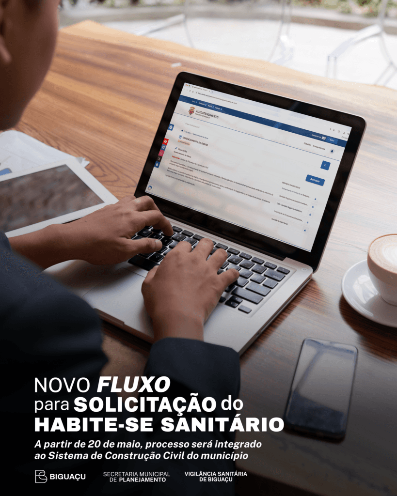 Habite-se Sanitário passa a ser solicitado junto ao processo de obras em Biguaçu