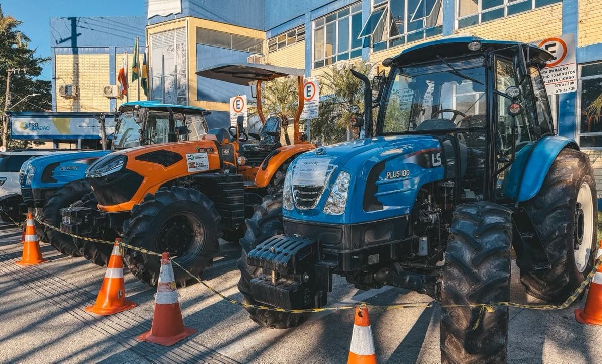 Biguaçu Investe Mais de R$ 1 Milhão em Novos Tratores para Setores Rural e Pesqueiro