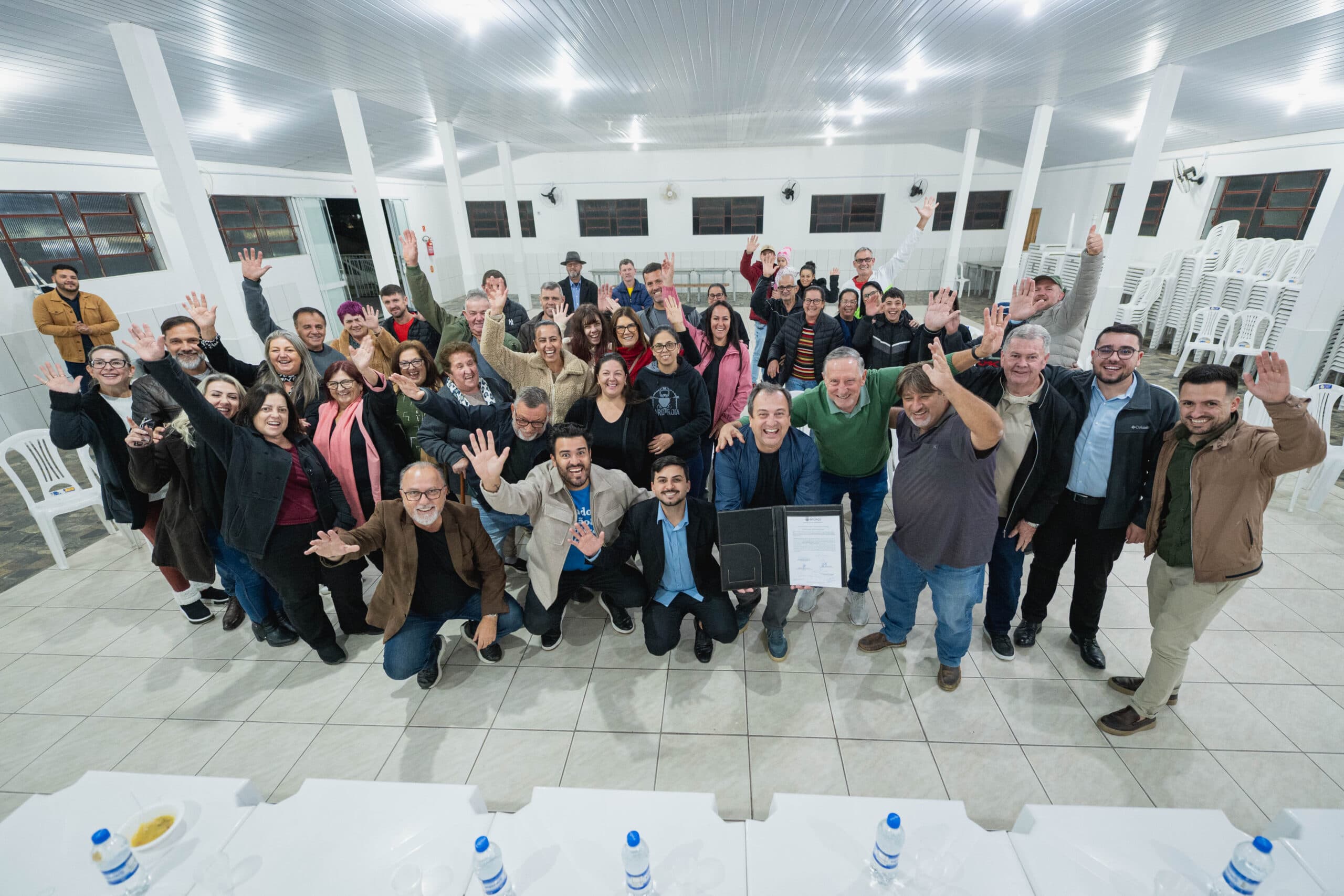 Biguaçu inicia pavimentação de estrada rural com investimento de R$ 1,3 milhão