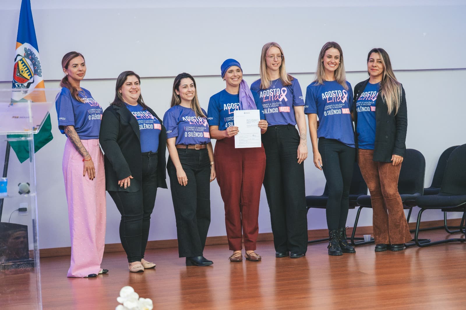 Biguaçu lança campanha "O Silêncio Mata" contra violência a mulheres com foco em denúncia e rede de apoio