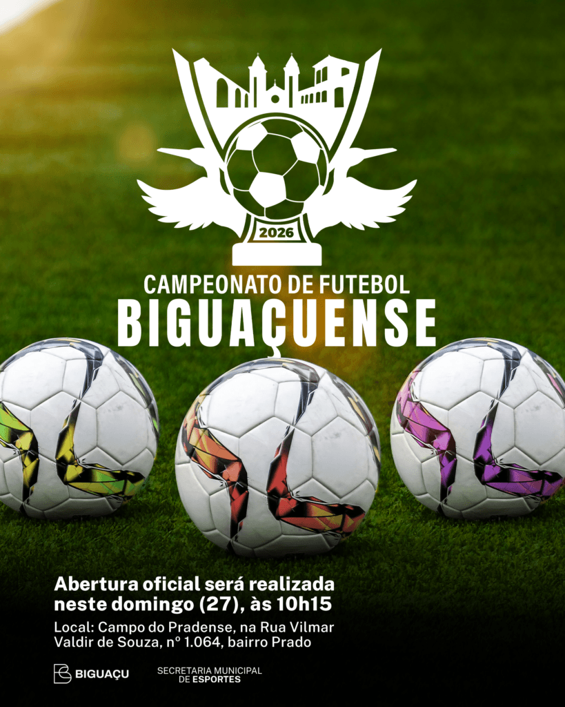 Futebol Amador de Biguaçu: Campeonato 2026 tem estreia neste domingo com seis equipes em campo