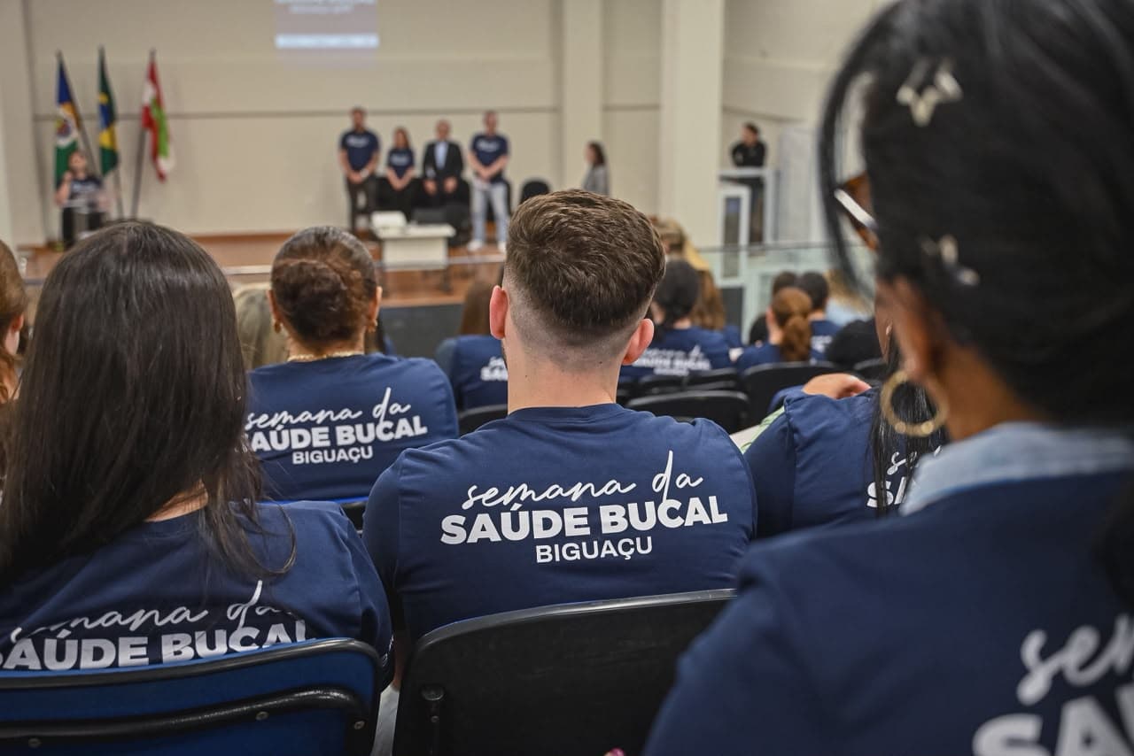 Biguaçu promove Semana da Saúde Bucal para debater desafios e integrar serviços odontológicos