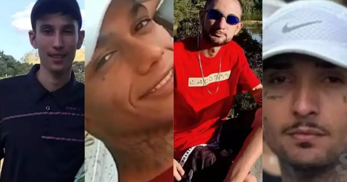 Quatro jovens de MG encontrados mortos e amarrados em mata de SC; crime é investigado