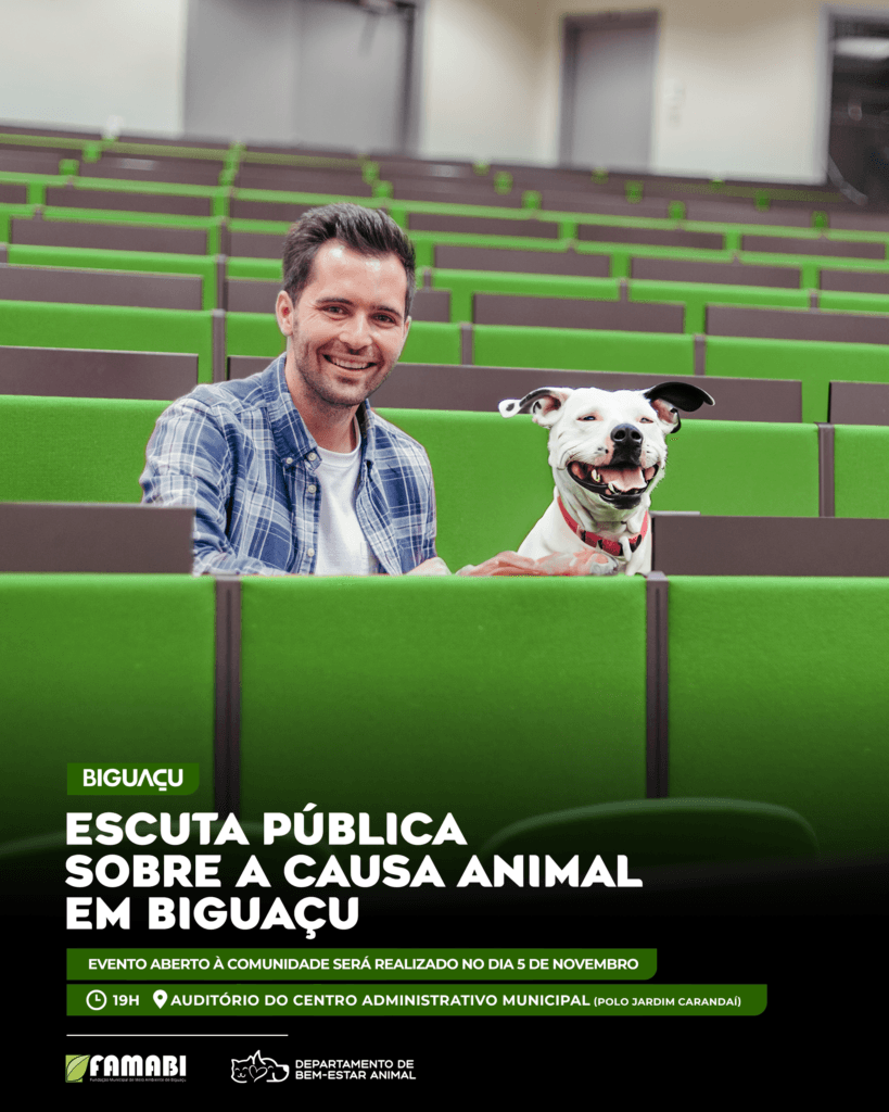 Escuta pública amplia diálogo para avanço da proteção animal em Biguaçu - Prefeitura de Biguaçu