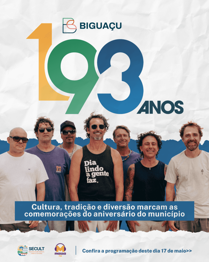 Biguaçu completa 193 anos e reúne a comunidade para celebrar no dia 17 de maio - Prefeitura de Biguaçu