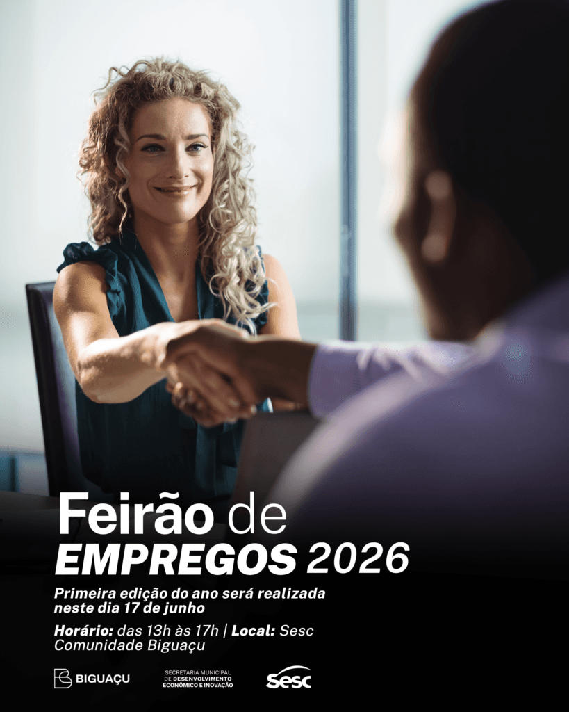 Biguaçu Terá Feirão de Empregos com Mais de 400 Vagas em Junho