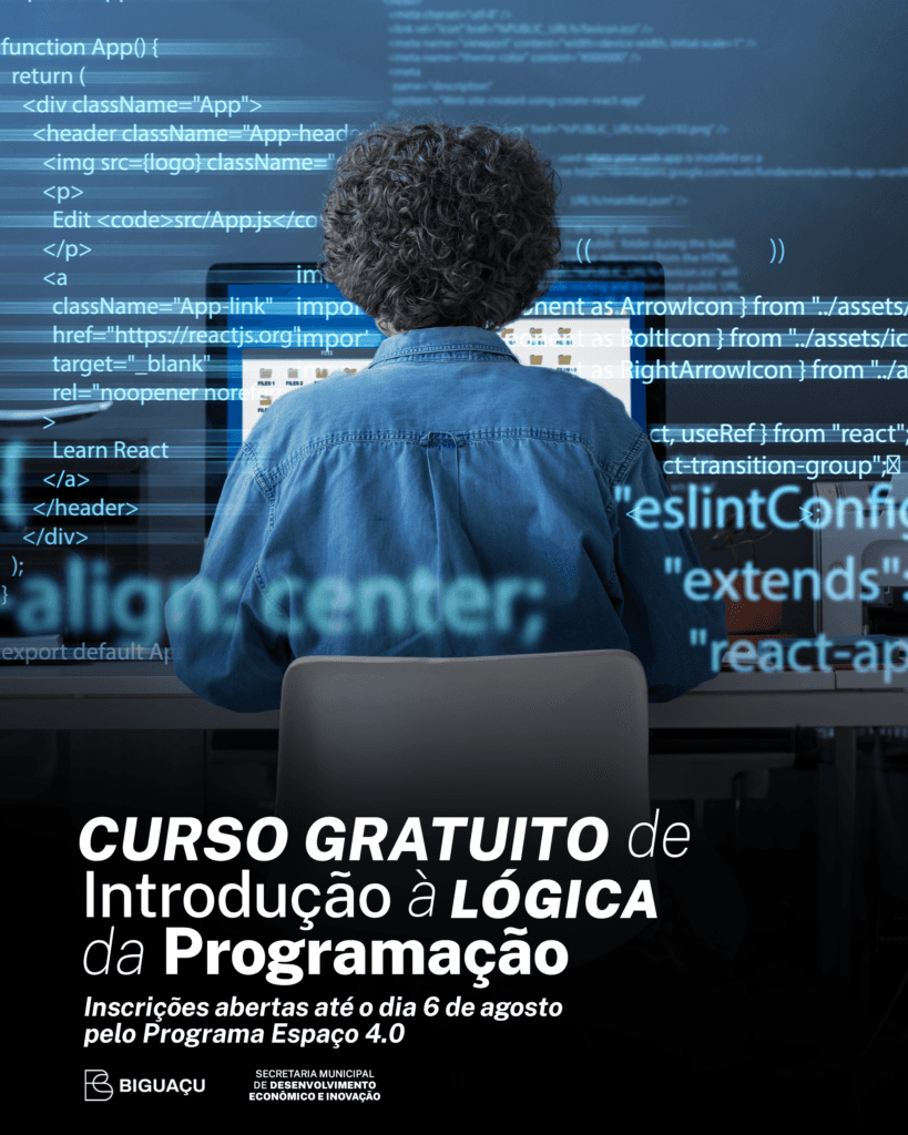 Biguaçu abre inscrições para curso gratuito de lógica de programação para jovens
